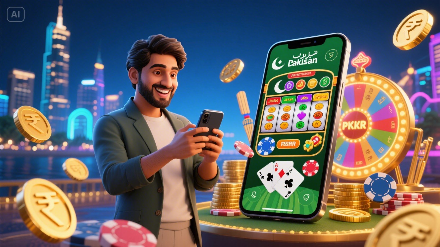 Casino Magius PK desktop and mobile interfaces